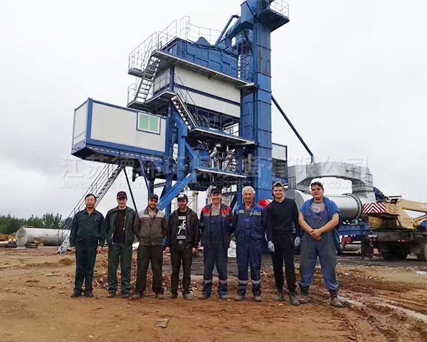 澳大利亚沥青搅拌站三筒烘干机