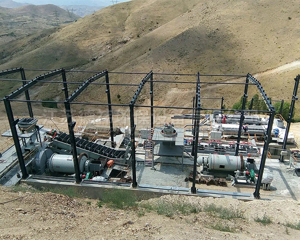 乌干达720TPD磷矿选厂回转窑烘干机项目